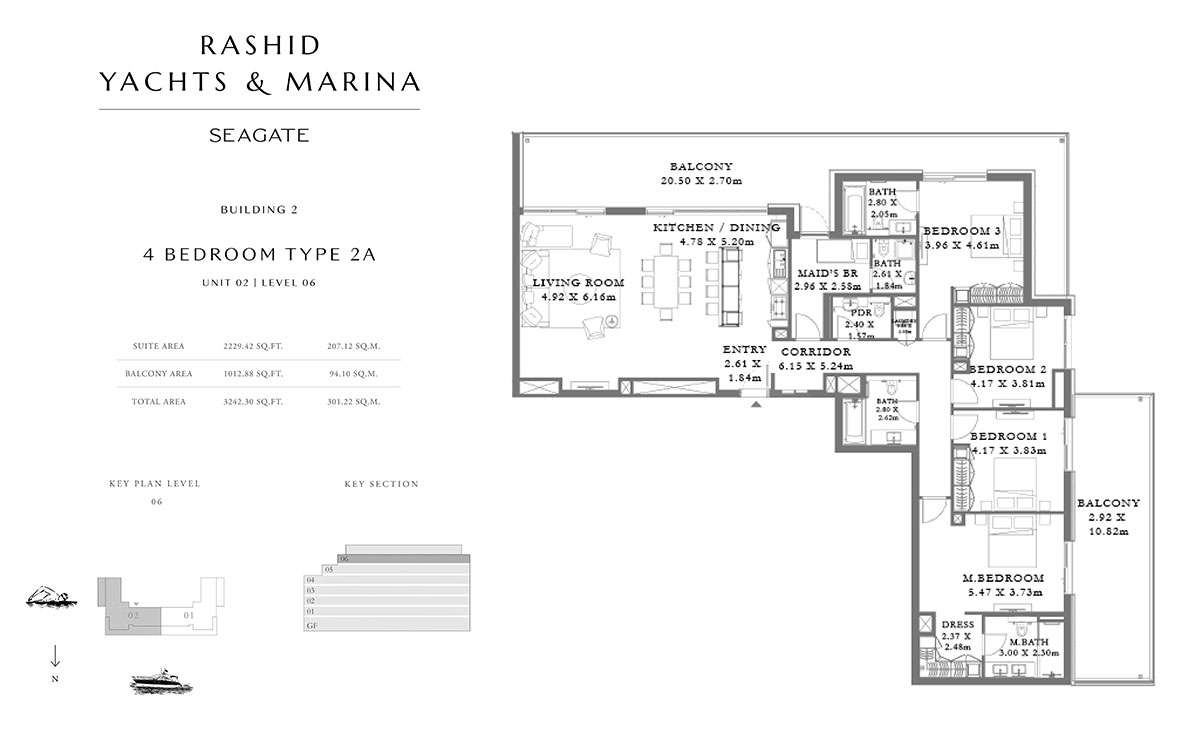 Type 2A, Unit 01, Level 06 Building 2